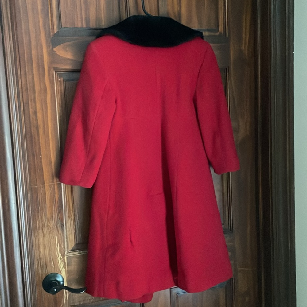 Wool Coat by Copper Key. Size 8 or XS size. Comes with a matching wool hat. - Picture 2 of 6